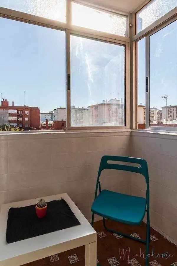 Apartmán Reformado A Estrenar Con 4 Hab Terraza Y Vistas Huelva 0*,  Španělsko